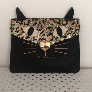 Betsey Johnson cat clutch